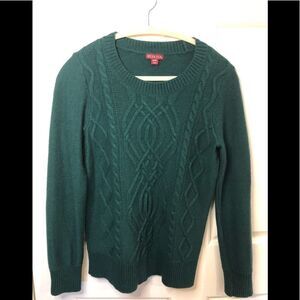Merona cable knit sweater
